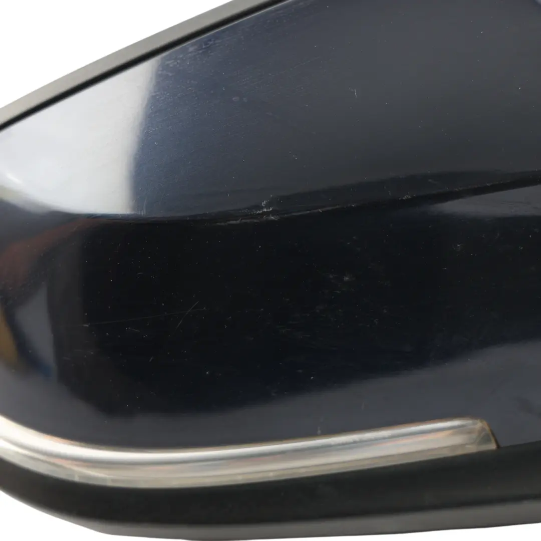 BMW F30 F31 Heated Right Wing Mirror O/S Imperial Blau Brillant Blue - SKU RHD-7345656-IBB - Part number 7345656
