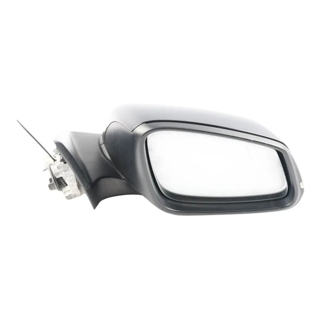 Wing Mirror BMW F30 F31 Heated Right O/S Outside Schwarz 2 Black 668