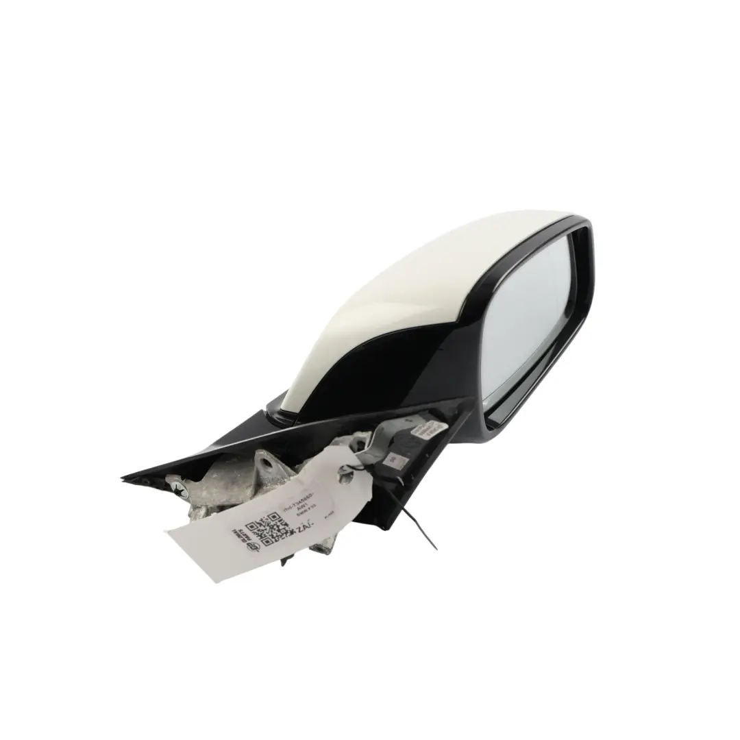  Wing Mirror BMW F30 F31 High Gloss Heated Right O/S Alpinweiss White 300 - SKU RHD-7345660-AW1 - Part number 7345660