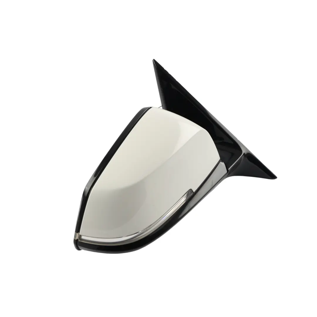  Wing Mirror BMW F30 F31 High Gloss Heated Right O/S Alpinweiss White 300 - SKU RHD-7345660-AW1 - Part number 7345660