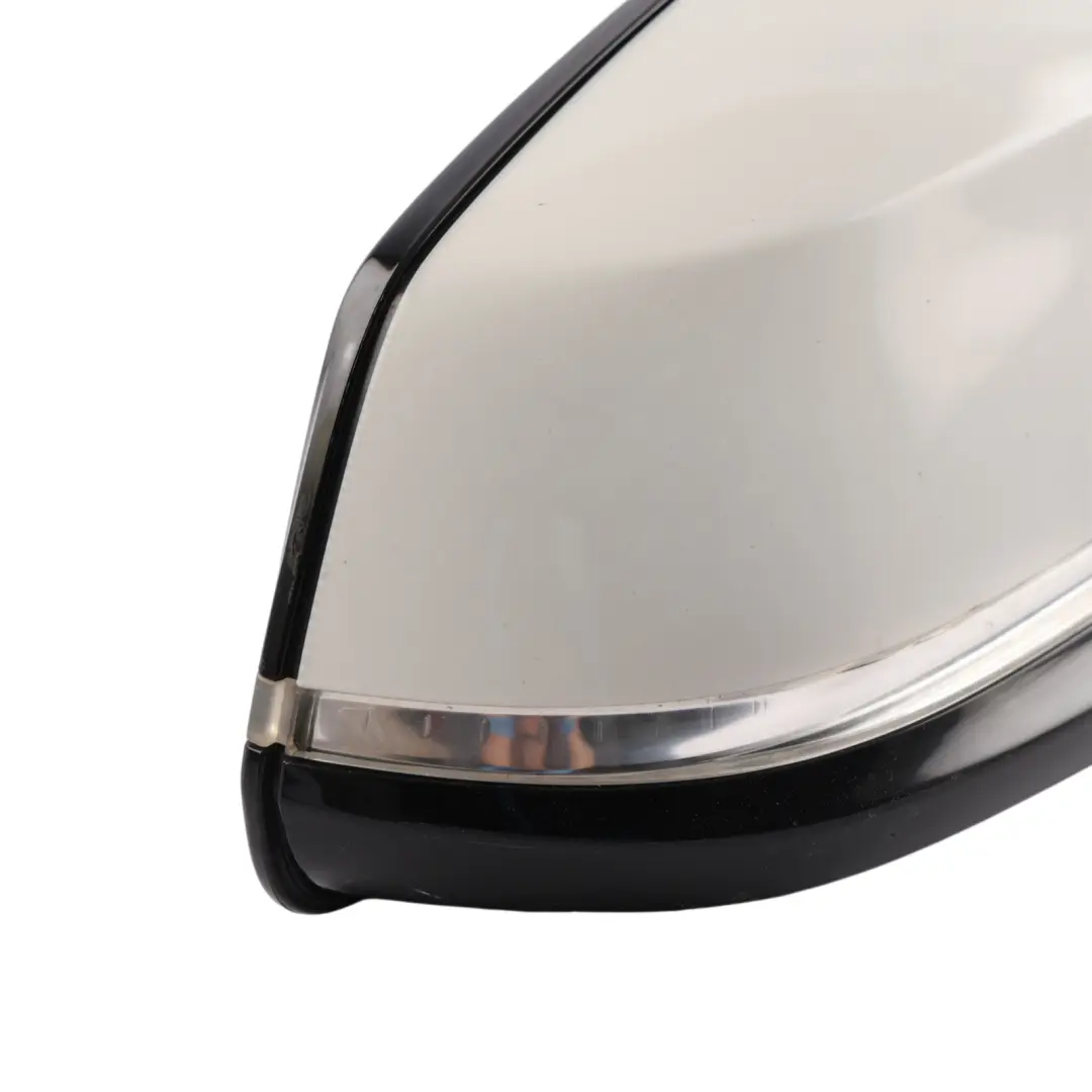  Wing Mirror BMW F30 F31 High Gloss Heated Right O/S Alpinweiss White 300 - SKU RHD-7345660-AW1 - Part number 7345660
