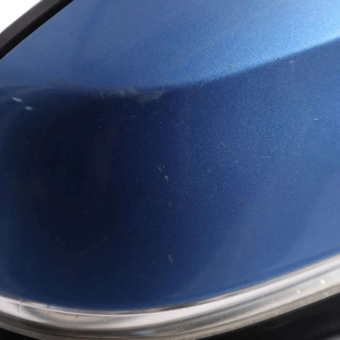BMW F30 F31 High Gloss Heated Right Wing Mirror O/S Estoril Blue - B45 - SKU RHD-7345660-EB2 - Part number 7345660