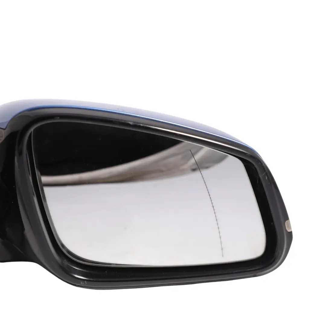 BMW F30 F31 Alto Brillo Espejo Lateral Derecho Calefactado Estoril Azul - B45 - SKU RHD-7345660-EB2 - Número de pieza 7345660