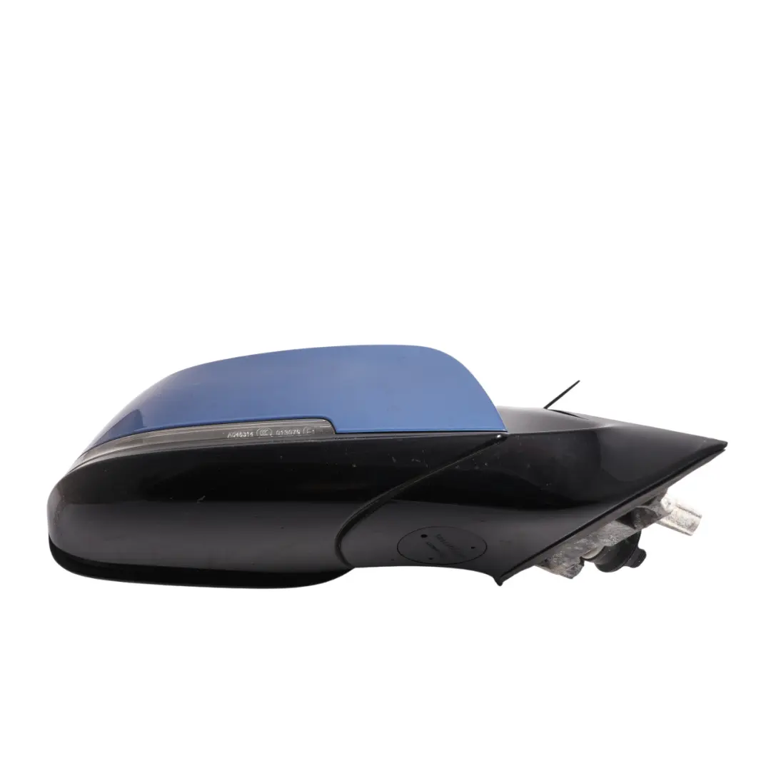 BMW F30 F31 High Gloss Heated Right Wing Mirror O/S Estoril Blue - B45 - SKU RHD-7345660-EB2 - Part number 7345660
