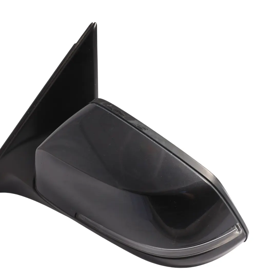 BMW F10 F11 LCI Wing Mirror Heated Left N/S Sophistograu Grey A90 - SKU RHD-7350683-SOP1 - Part number 7350683