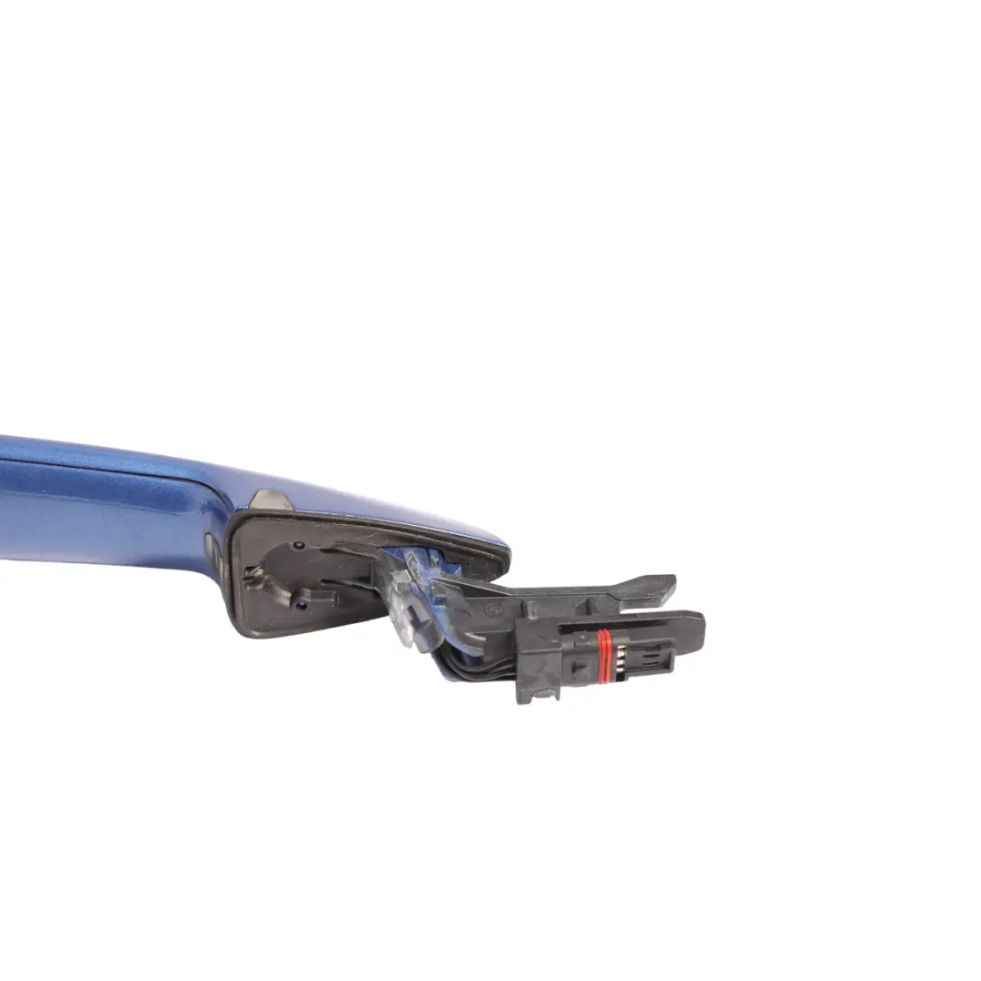 Front Door Handle Grab Outside Right O/S Estoril Blau Metallic - B45 to BMW F45 with Part number 7433844 BMW F45 Front Door Handle Grab Outside Right O/S Estoril Blau Metallic - B45 - SKU RHD-7433844-EB - Part number 7433844