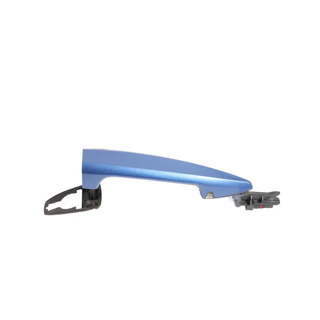 Front Door Handle Grab Outside Right O/S Estoril Blau Metallic - B45 to BMW F45 with Part number 7433844 BMW F45 Front Door Handle Grab Outside Right O/S Estoril Blau Metallic - B45 - SKU RHD-7433844-EB - Part number 7433844