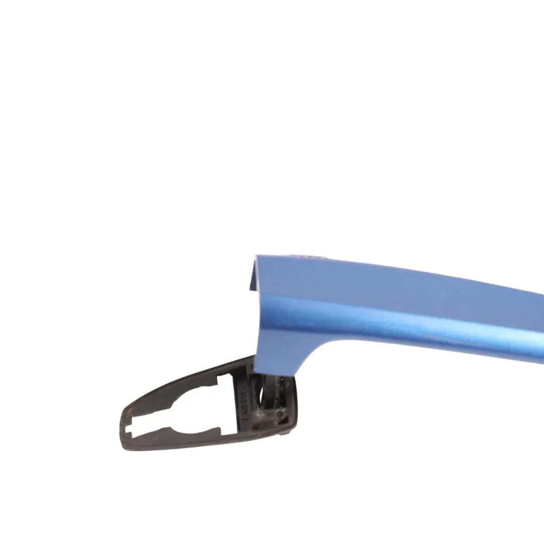 BMW F45 Front Door Handle Grab Outside Right O/S Estoril Blau Metallic - B45 - SKU RHD-7433844-EB - Part number 7433844