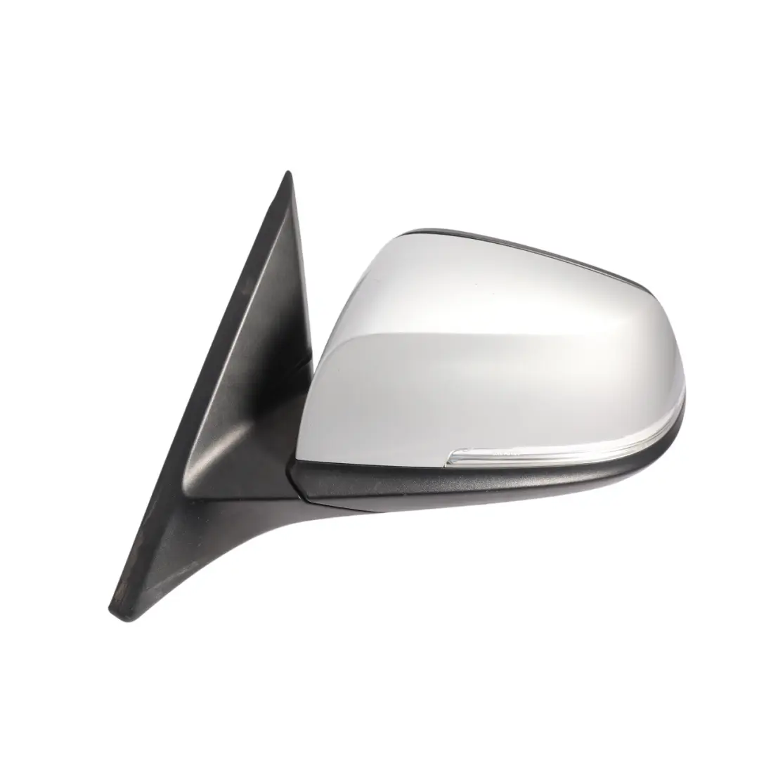BMW F32 F33 F36 Front Wing Mirror Heated Auto Dip Left N/S Glacier Silber - A83 - SKU RHD-7459137-GSB - Part number 7459137