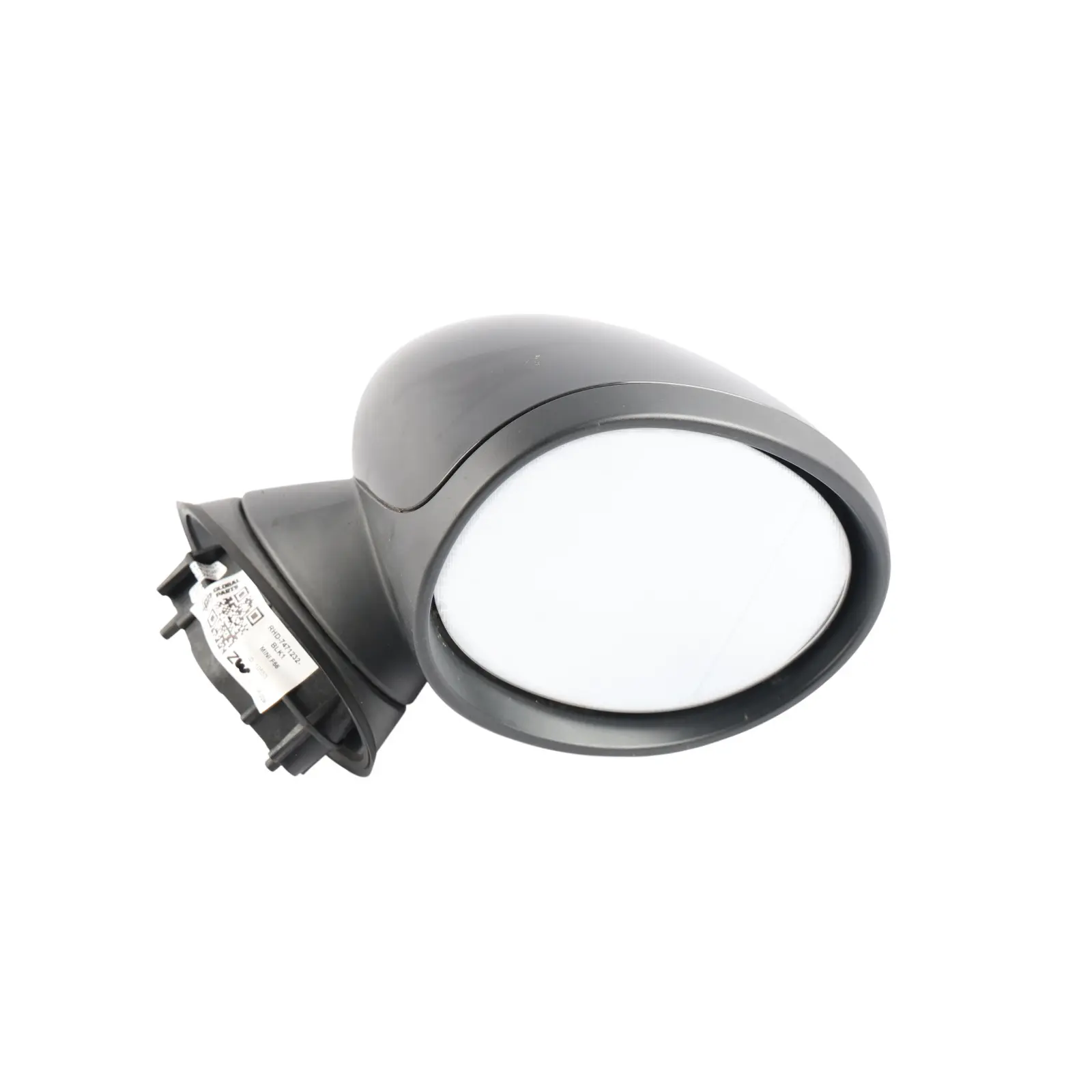 Mini F55 F56 F57 Door Wing Mirror Outside Heated Right O/S Black 7471232