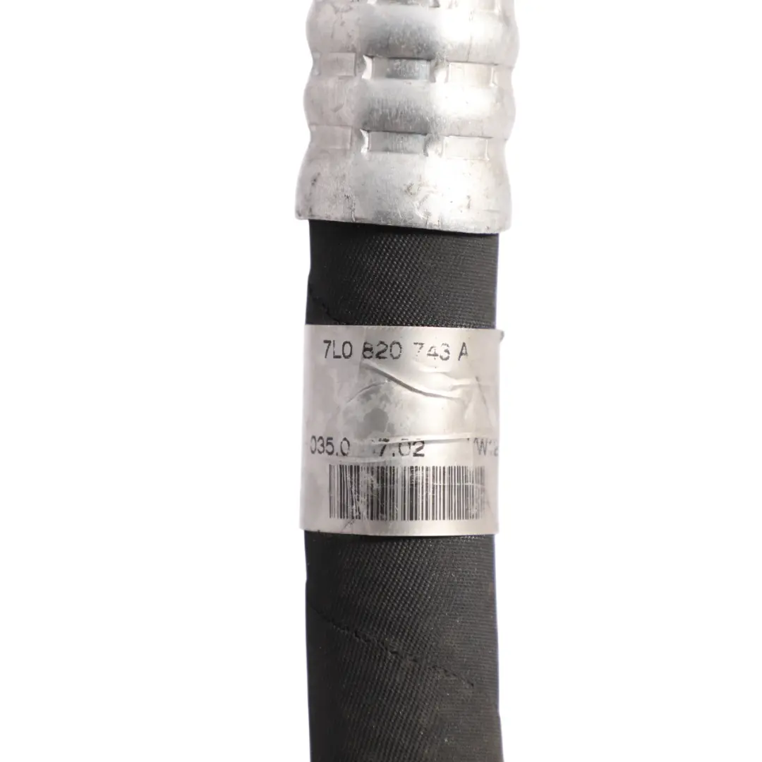 Porsche Cayenne 955 957 Air Con Conditioning Pipe Hose - SKU RHD-7L0820743A - Part number 7L0820743A