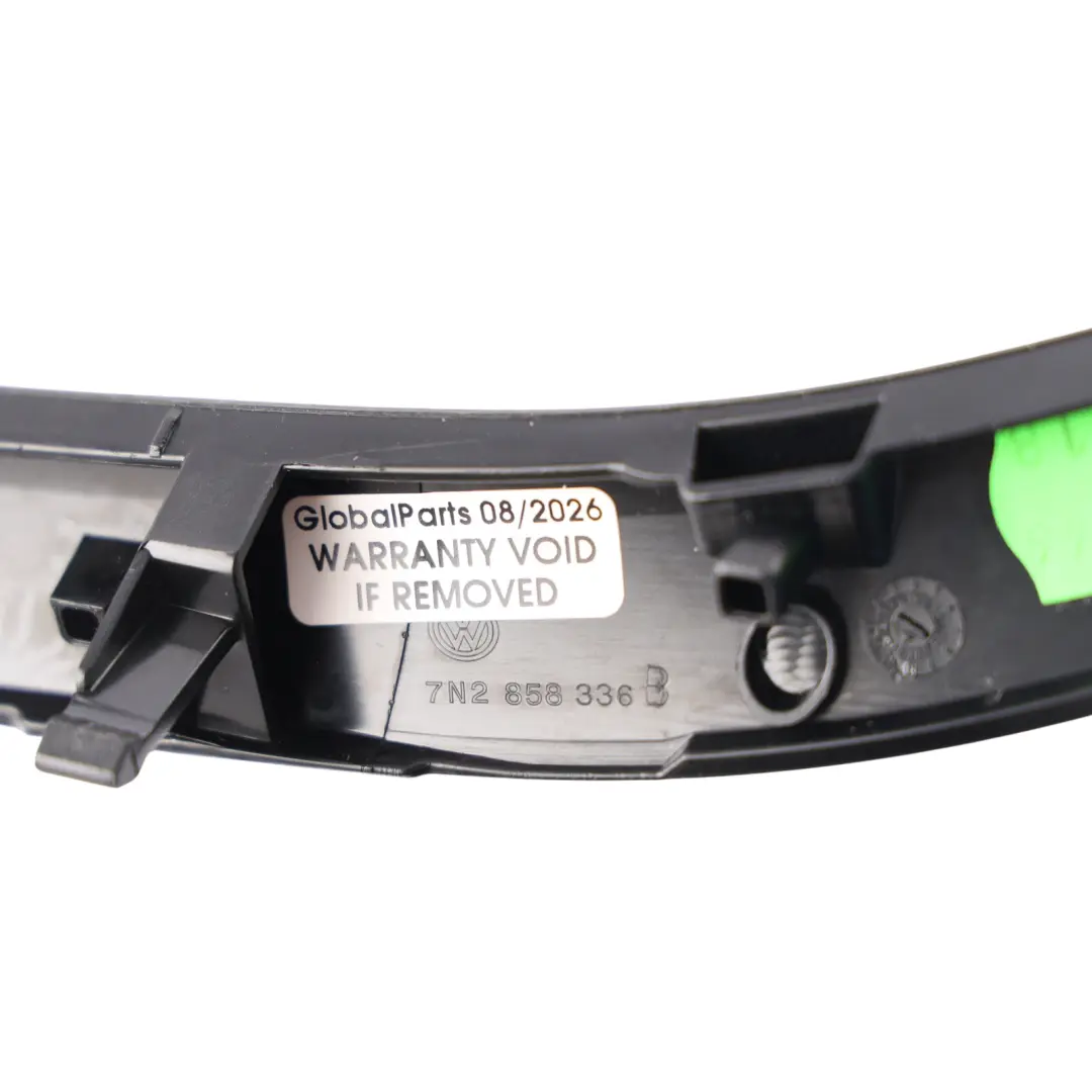 VW Volkswagen Sharan 7N Dashboard Hazard Switch Trim Strip Cover 7N2858336B - SKU RHD-7N2858336B-1 - Part number 7N2658336B