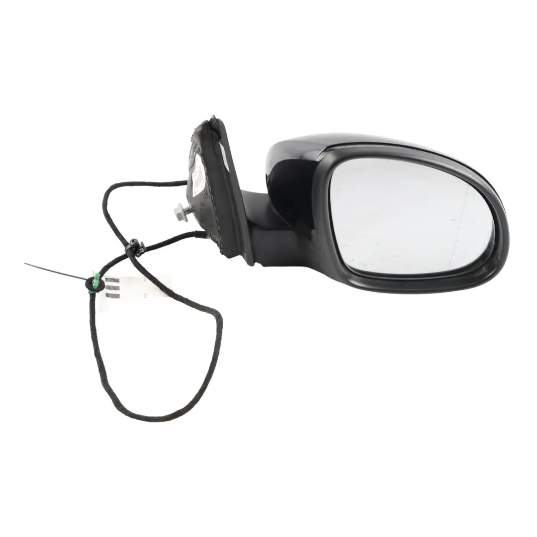 7N Door Wing Mirror Electrical Power Fold Right O/S Deep Black - C9X to VW Sharan with Part number 7N2857508D VW Sharan 7N Door Wing Mirror Electrical Power Fold Right O/S Deep Black - C9X - SKU RHD-7N2857508D-DBL - Part number 7N2857508D