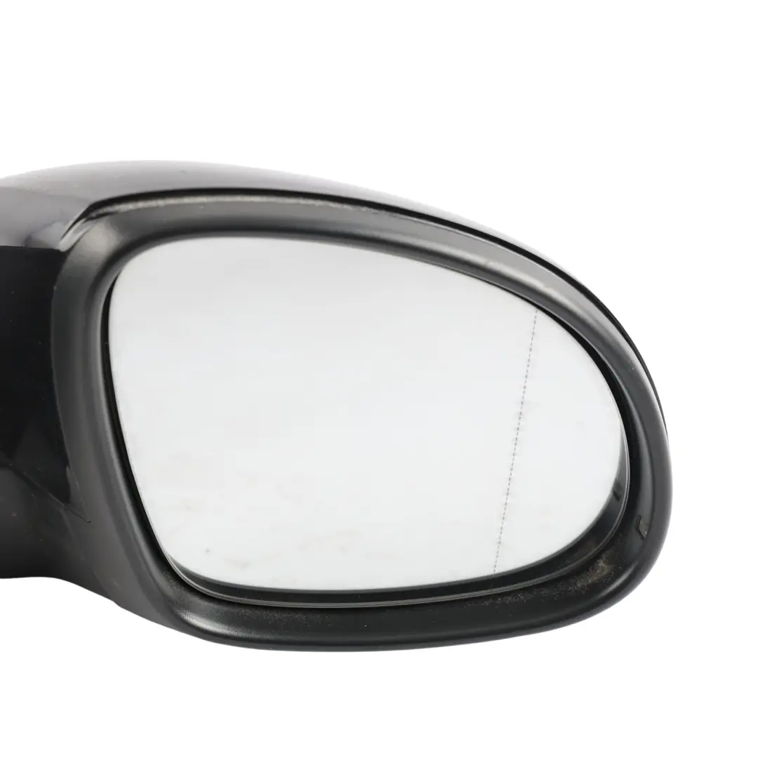 VW Sharan 7N Door Wing Mirror Electrical Power Fold Right O/S Deep Black - C9X - SKU RHD-7N2857508D-DBL - Part number 7N2857508D