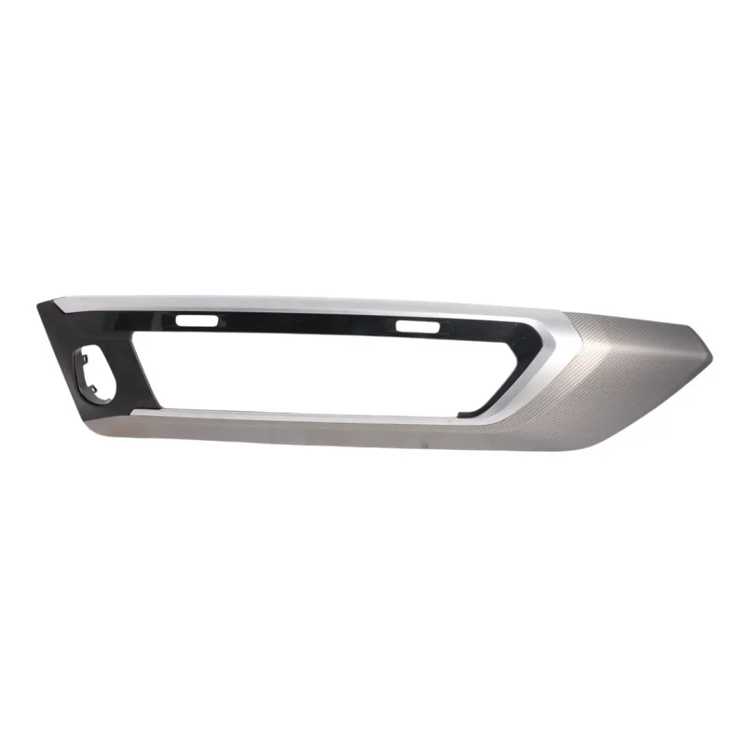 Dashboard Centre Air Vent Trim Perlglanz Chrom to BMW X3 M F97 X4 M F98 with Part number 8072935 BMW X3 M F97 X4 M F98 Dashboard Centre Air Vent Trim Perlglanz Chrom - SKU RHD-8072935 - Part number 8072935