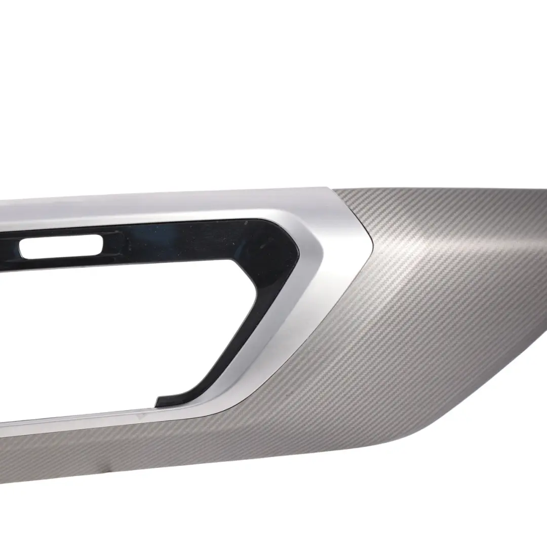 Dashboard Centre Air Vent Trim Perlglanz Chrom to BMW X3 M F97 X4 M F98 with Part number 8072935 BMW X3 M F97 X4 M F98 Dashboard Centre Air Vent Trim Perlglanz Chrom - SKU RHD-8072935 - Part number 8072935