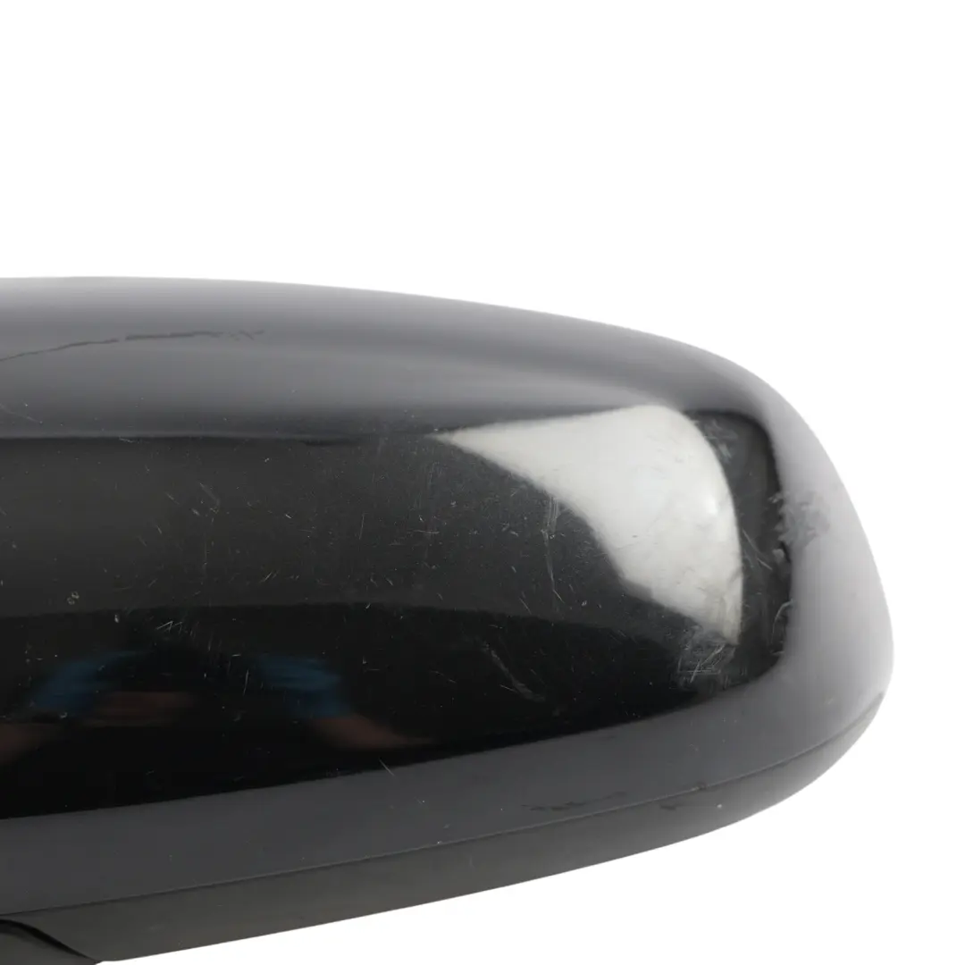 Audi A4 B7 Door Wing Mirror Left N/S Outside Phantom Black Z9Y - SKU RHD-8E2858531AA-PHB - Part number 8E2858531AA