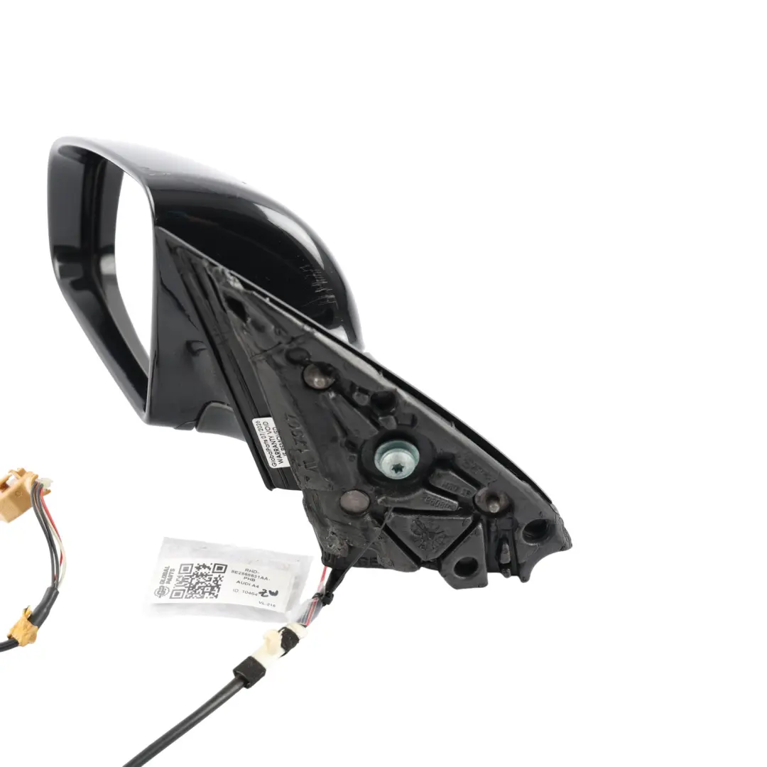 Door Wing Mirror Left N/S Outside Phantom Black Z9Y to Audi A4 B7 with Part number 8E2858531AA Audi A4 B7 Door Wing Mirror Left N/S Outside Phantom Black Z9Y - SKU RHD-8E2858531AA-PHB - Part number 8E2858531AA