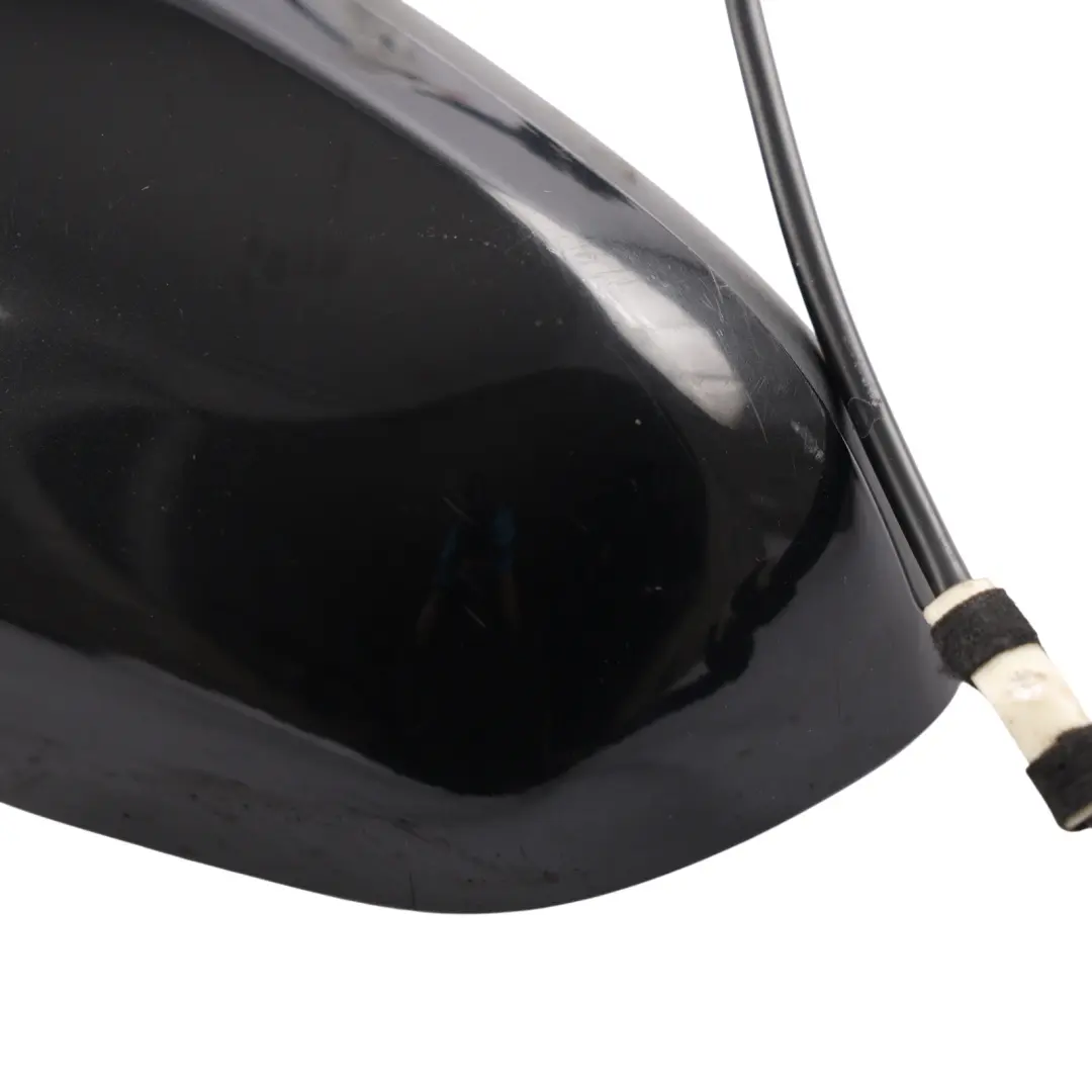 Audi A4 B7 Door Wing Mirror Right O/S Outside Phantom Black Z9Y - SKU RHD-8E2858532AA-PHB - Part number 8E2858532AA