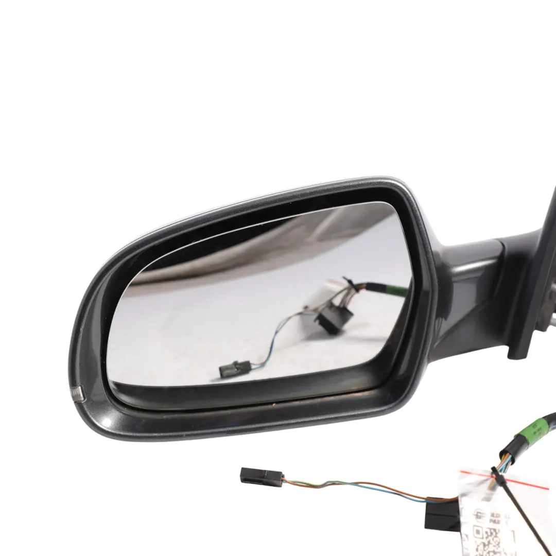 Audi A5 8F Cabrio Electric Wing Mirror Left N/S Daytona Grey - Z7S - SKU RHD-8F2857409AD-DGR - Part number 8F2857409AD