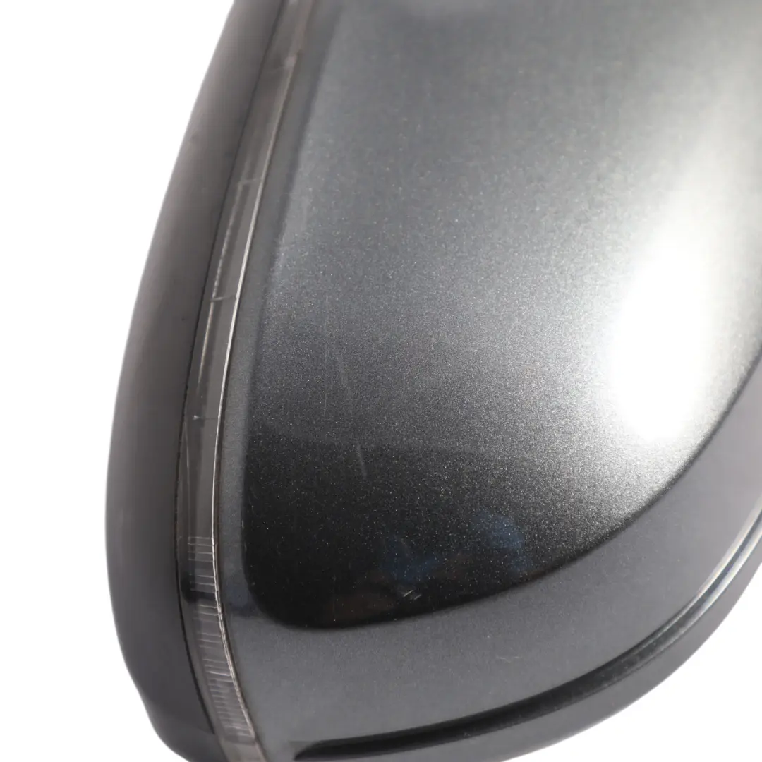 Audi A5 8F Cabrio Electric Wing Mirror Left N/S Daytona Grey - Z7S - SKU RHD-8F2857409AD-DGR - Part number 8F2857409AD