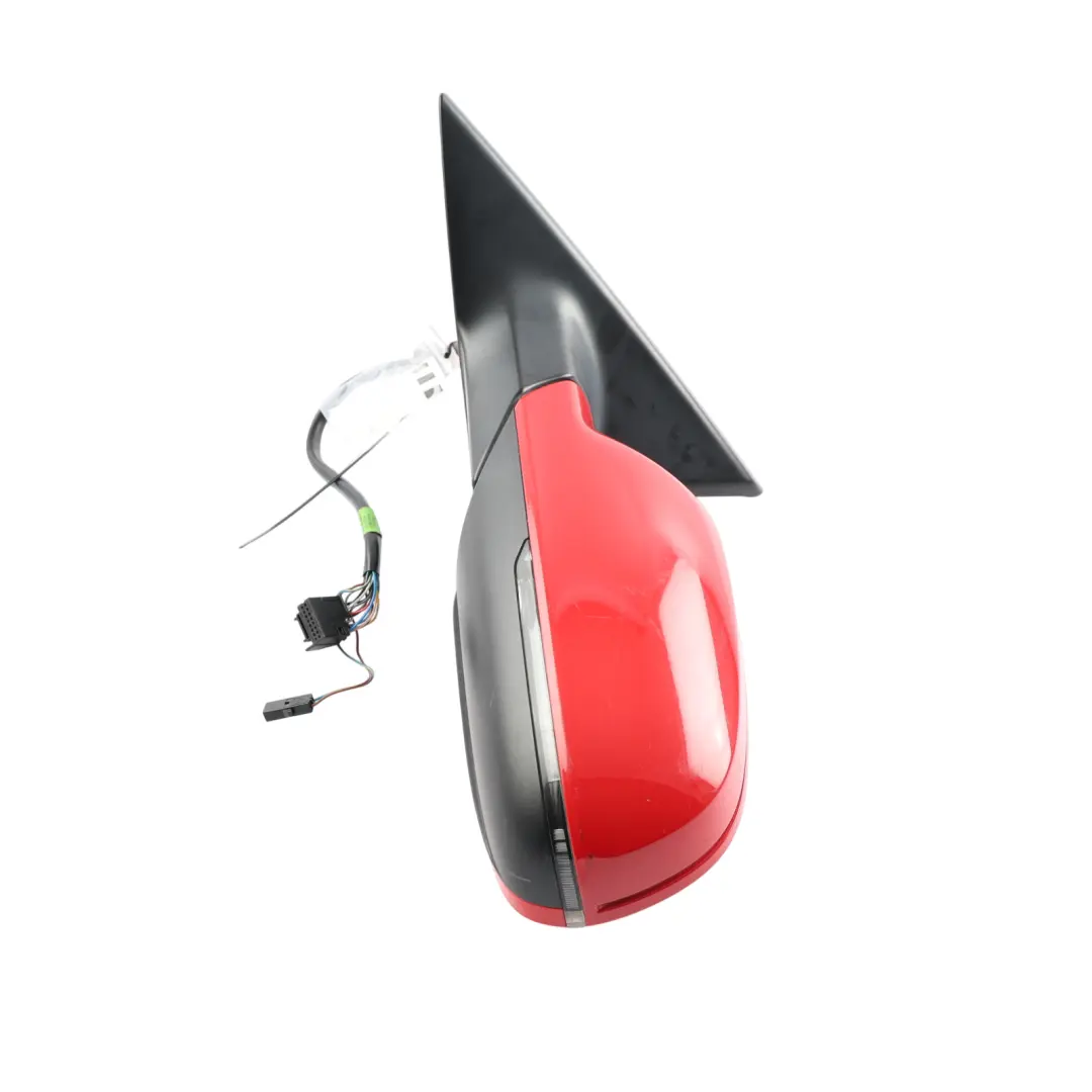 Audi A5 S5 8F Side Wing Mirror Electric Adjustment Left N/S Brilliant Red - Y3J - SKU RHD-8F2857409AG-BRR - Part number 8F2857409AG