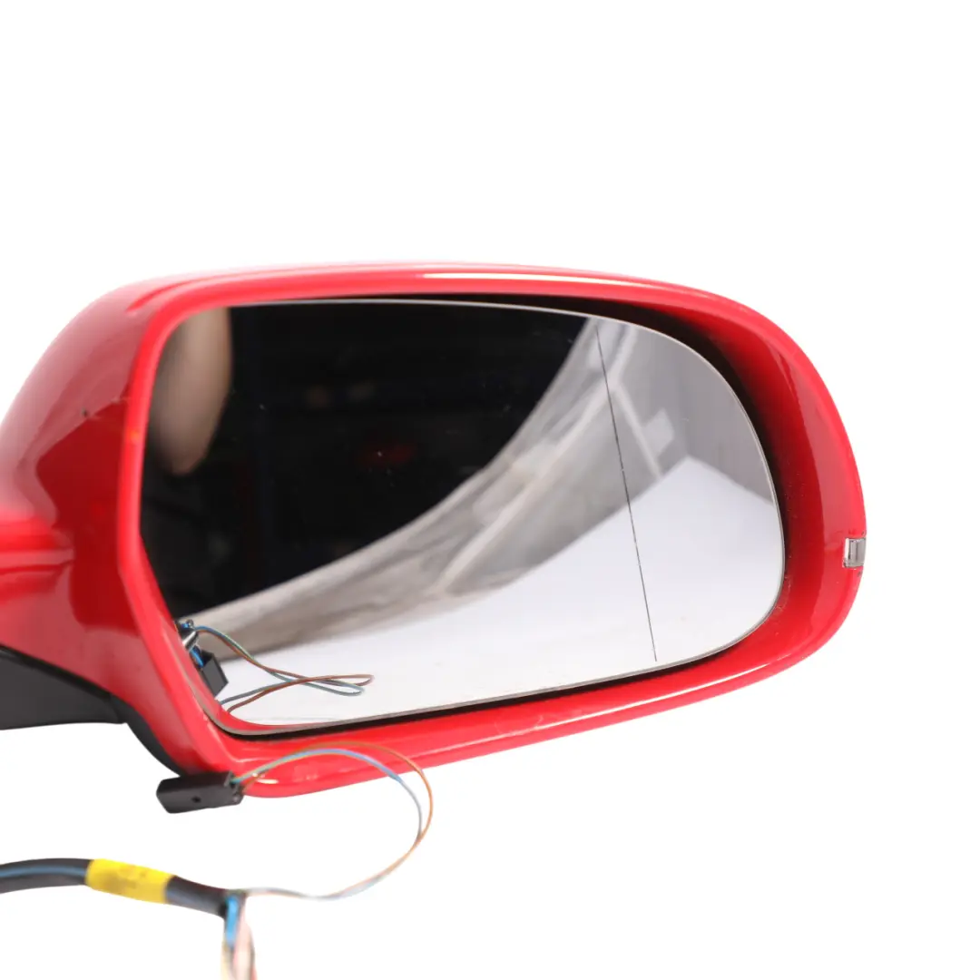 Audi A5 8F Side Wing Mirror Electric Right O/S Brilliant Red - Y3J - SKU RHD-8F2857410AF-BRR - Part number 8F2857410AF