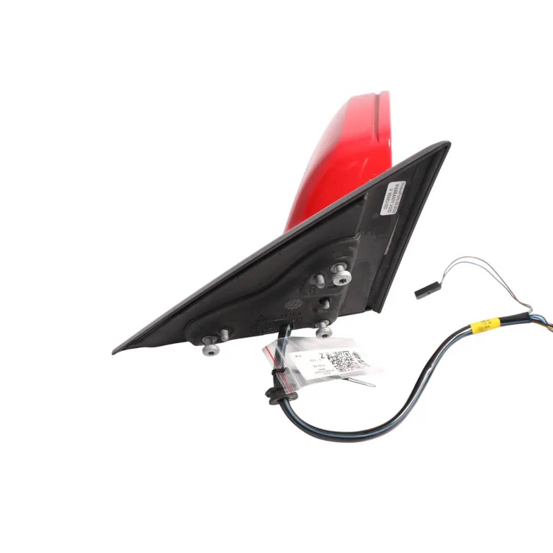 Audi A5 8F Side Wing Mirror Electric Right O/S Brilliant Red - Y3J - SKU RHD-8F2857410AF-BRR - Part number 8F2857410AF