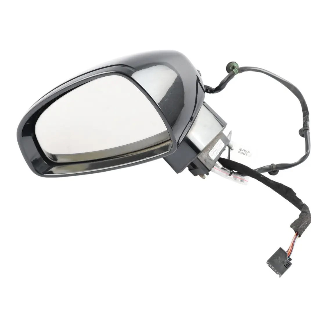 Audi TT Mk2 8J Door Wing Mirror Left N/S Phantom Black - Z9Y 8J0857501A