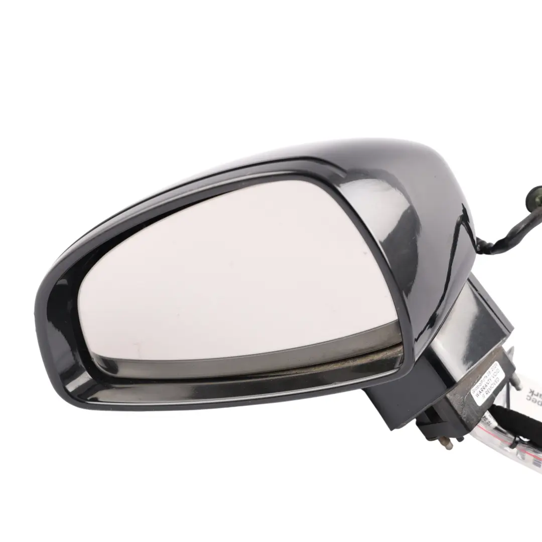 Audi TT Mk2 8J Door Wing Mirror Left N/S Phantom Black - Z9Y - SKU RHD-8J0857501A-PHB - Part number 8J0857501A