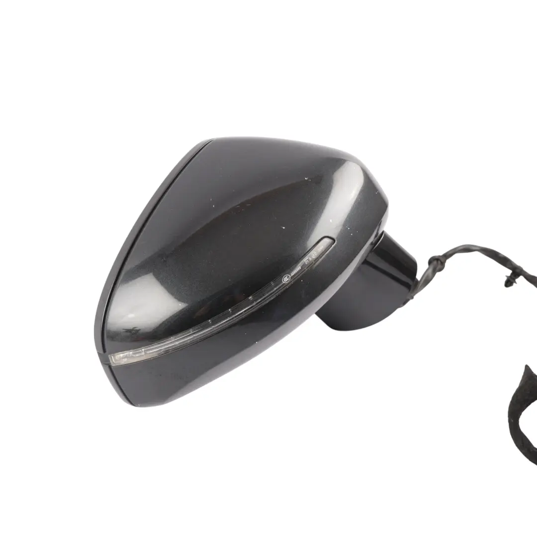 Audi TT Mk2 8J Door Wing Mirror Cover Right O/S Phantom Black - Z9Y - SKU RHD-8J0857502B-PHB - Part number 8J0857502B