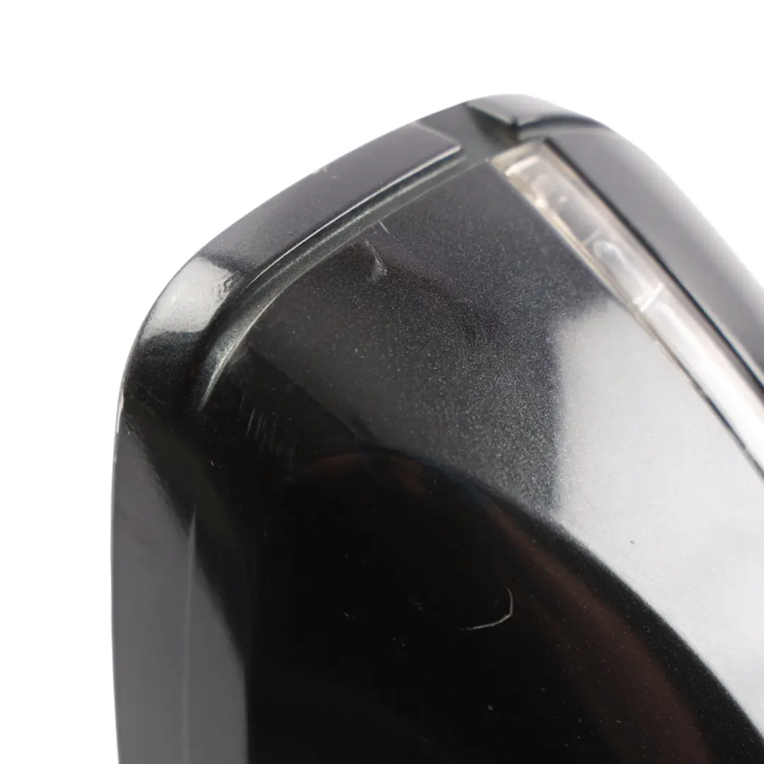 Audi TT Mk2 8J Door Wing Mirror Cover Right O/S Phantom Black - Z9Y - SKU RHD-8J0857502B-PHB - Part number 8J0857502B