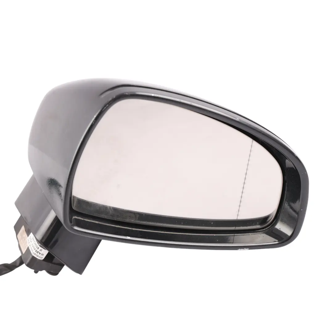 Audi TT Mk2 8J Door Wing Mirror Cover Right O/S Phantom Black - Z9Y - SKU RHD-8J0857502B-PHB - Part number 8J0857502B