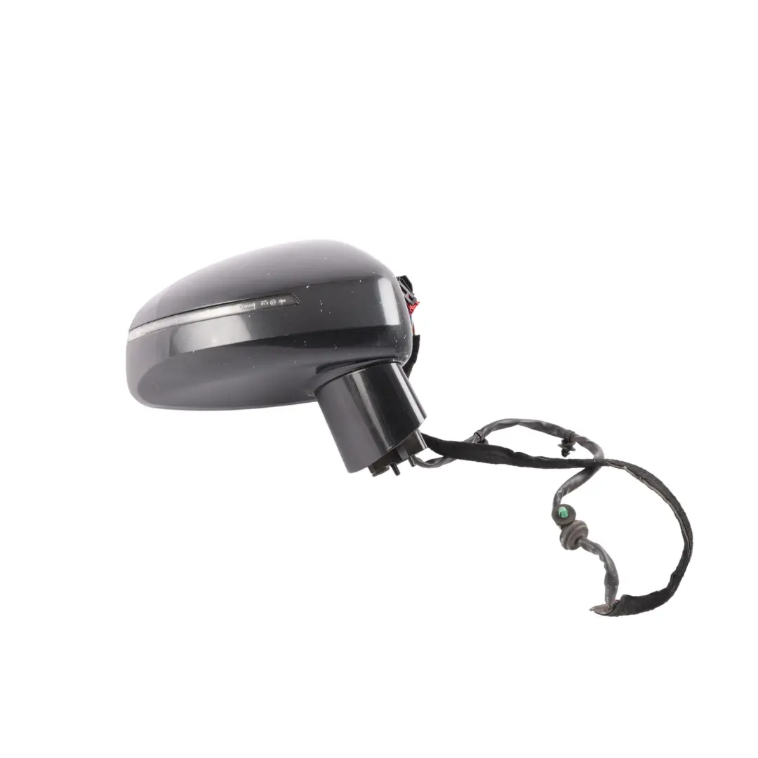 Audi TT Mk2 8J Door Wing Mirror Cover Right O/S Phantom Black - Z9Y - SKU RHD-8J0857502B-PHB - Part number 8J0857502B