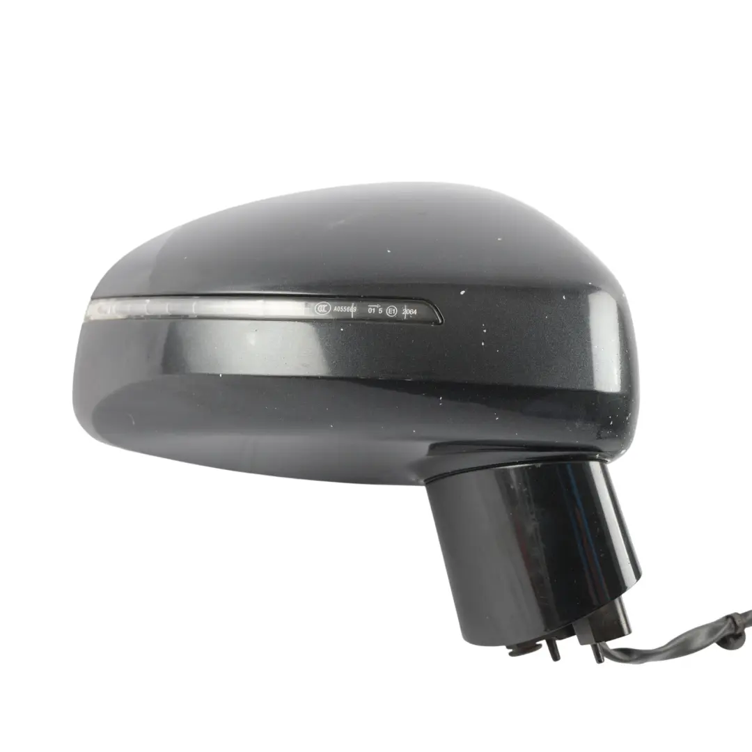 Audi TT Mk2 8J Door Wing Mirror Cover Right O/S Phantom Black - Z9Y - SKU RHD-8J0857502B-PHB - Part number 8J0857502B