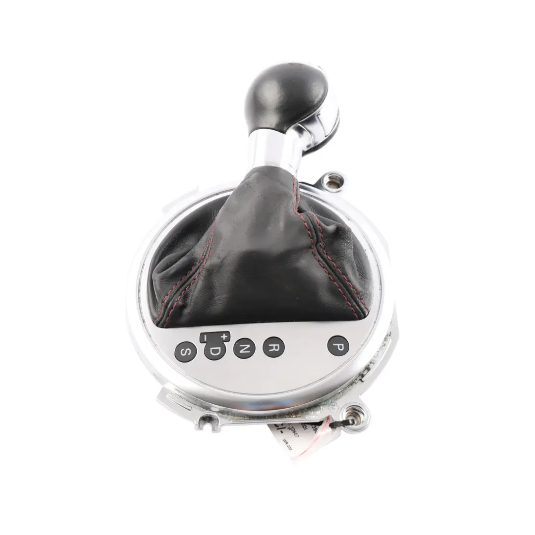 Audi TTS 8J Automatic Gear Shifter Stick Selector Knob Black Leather - SKU RHD-8J2713139G - Part number 8J2713139G
