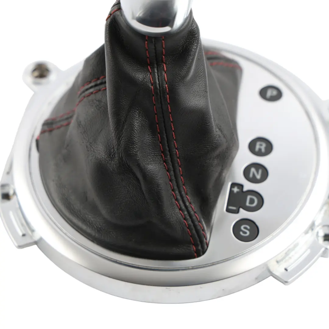Stick Selector Knob Black Leather to Audi TTS 8J Automatic Gear Shifter with Part number 8J2713139G Audi TTS 8J Automatic Gear Shifter Stick Selector Knob Black Leather - SKU RHD-8J2713139G - Part number 8J2713139G