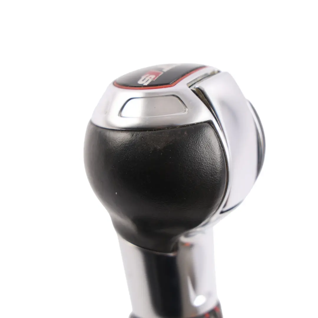 Stick Selector Knob Black Leather to Audi TTS 8J Automatic Gear Shifter with Part number 8J2713139G Audi TTS 8J Automatic Gear Shifter Stick Selector Knob Black Leather - SKU RHD-8J2713139G - Part number 8J2713139G