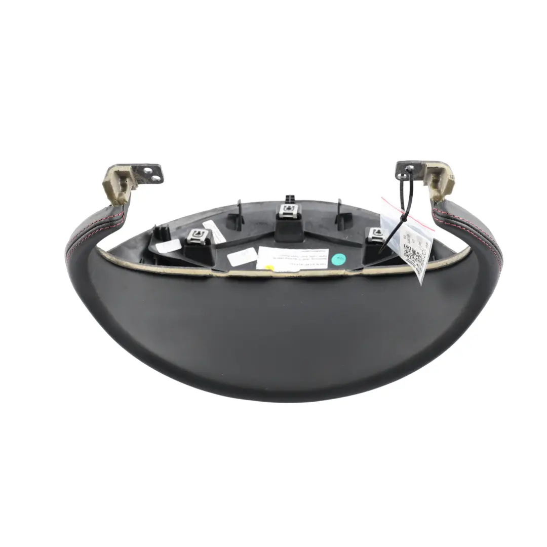 Audi TT 8J Instrument Cluster Cover Surround Panel Black Leather - SKU RHD-8J2857343A - Part number 8J2857343A