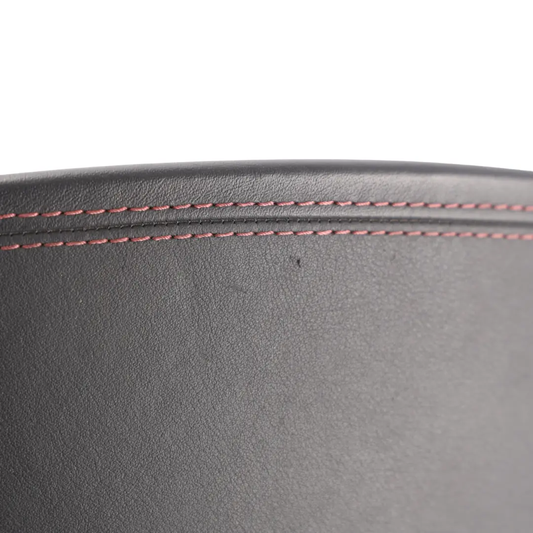 Audi TT 8J Instrument Cluster Cover Surround Panel Black Leather - SKU RHD-8J2857343A - Part number 8J2857343A
