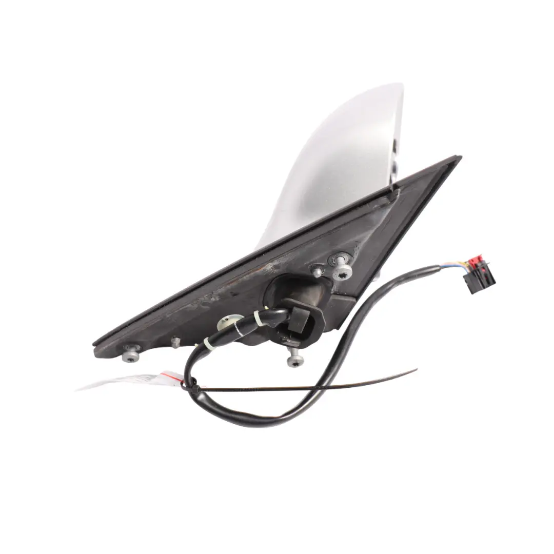 Audi A4 B8 Door Mirror Wing Power Fold Right O/S Ice Silver - X7W - SKU RHD-8K2857410F-ICS - Part number 8K2857410F