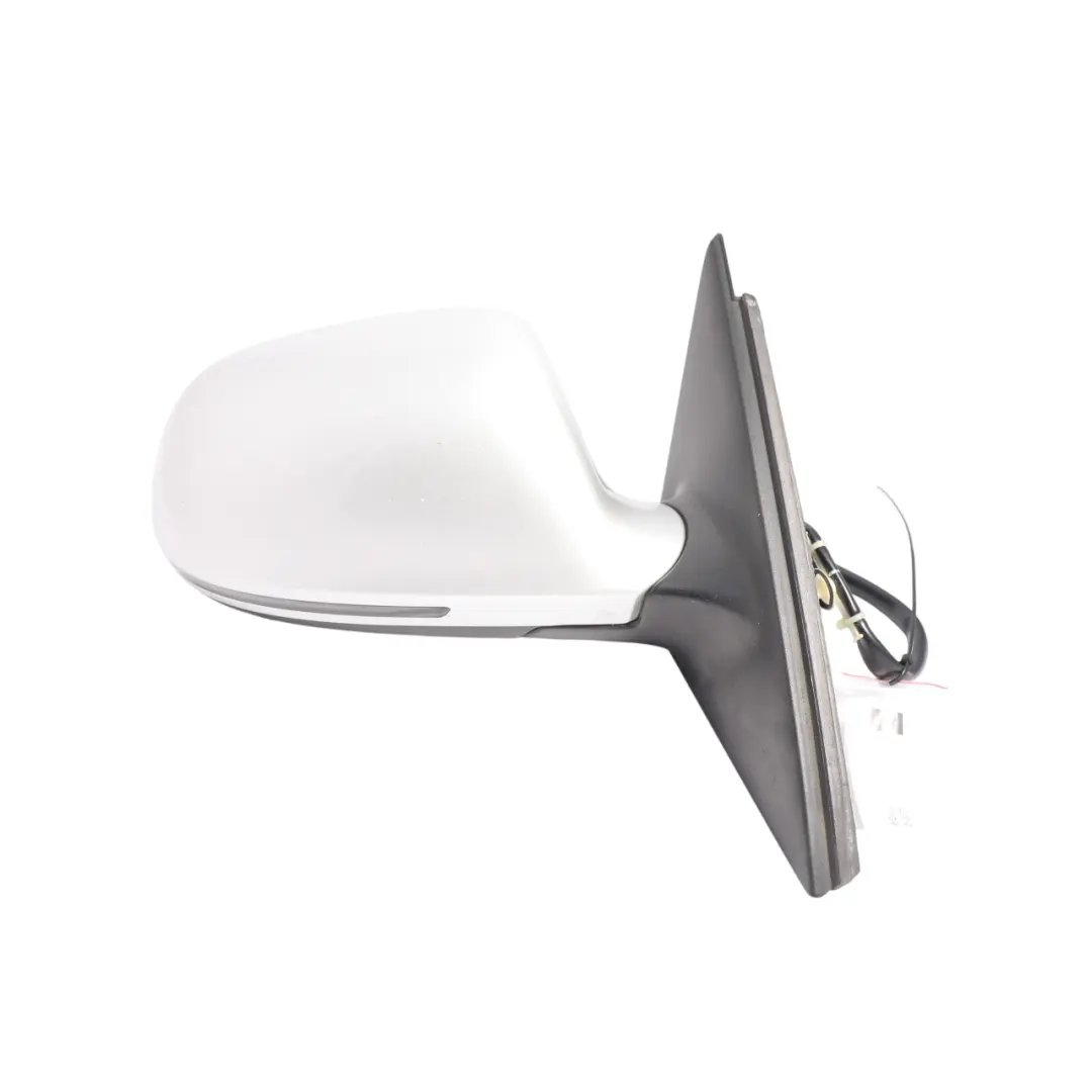 Door Mirror Wing Power Fold Right O/S Ice Silver - X7W to Audi A4 B8 with Part number 8K2857410F Audi A4 B8 Door Mirror Wing Power Fold Right O/S Ice Silver - X7W - SKU RHD-8K2857410F-ICS - Part number 8K2857410F