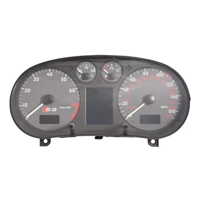 8L Instrument Cluster Speedometer Speedo Petrol Manual to Audi S3 with Part number 8L0920980RX Audi S3 8L Instrument Cluster Speedometer Speedo Petrol Manual - SKU RHD-8L0920980RX - Part number 8L0920980RX