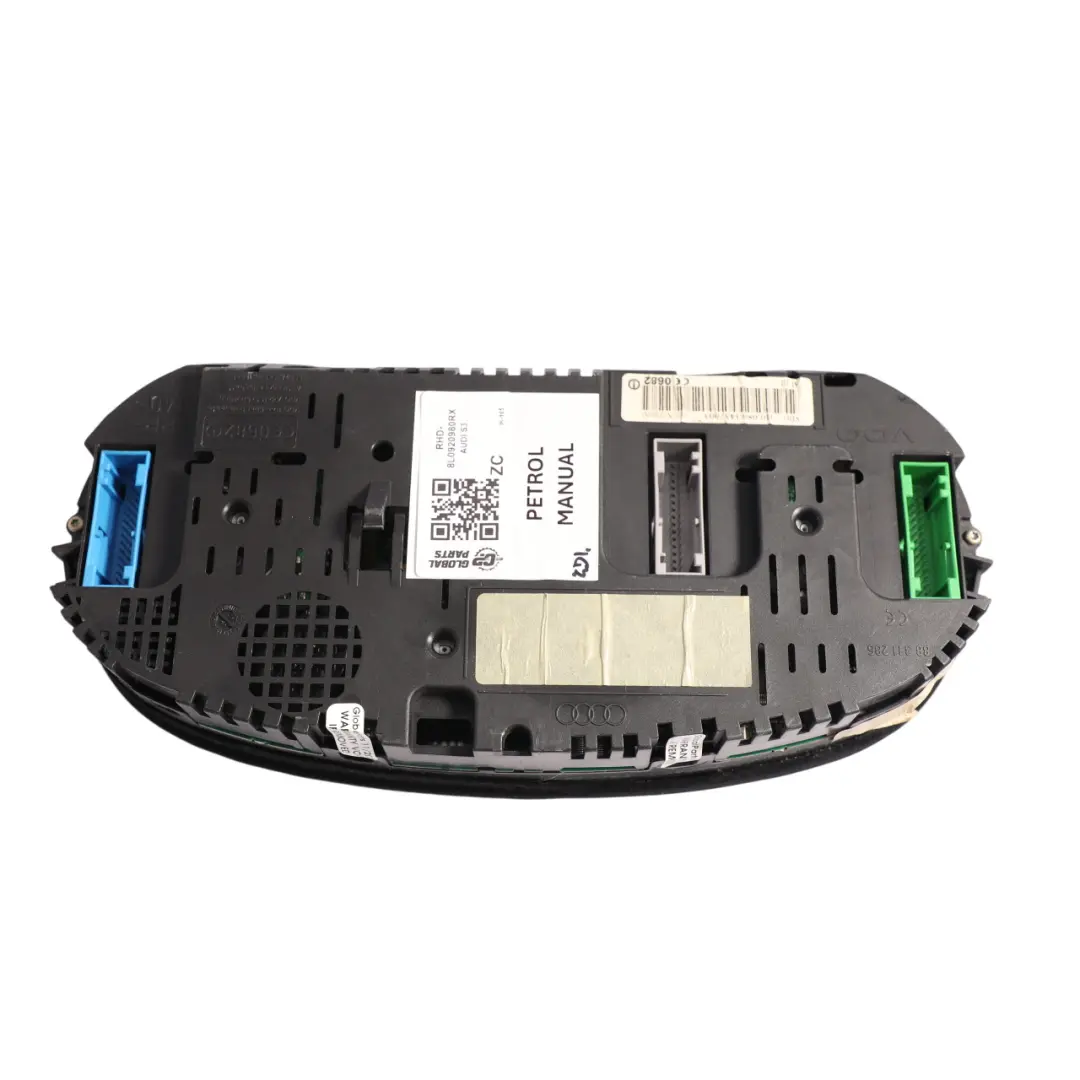 Audi S3 8L Instrument Cluster Speedometer Speedo Petrol Manual - SKU RHD-8L0920980RX - Part number 8L0920980RX