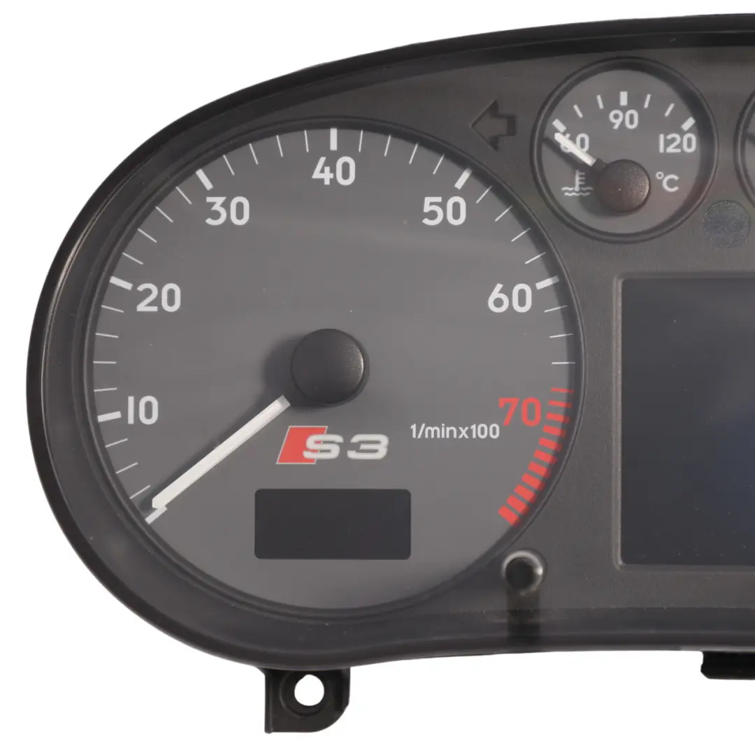 Audi S3 8L Instrument Cluster Speedometer Speedo Petrol Manual - SKU RHD-8L0920980RX - Part number 8L0920980RX