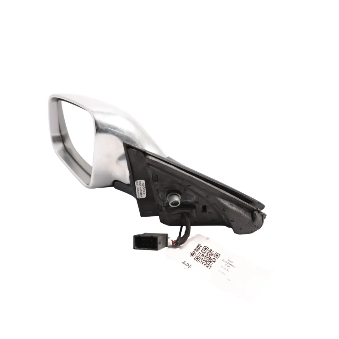 8L 3Dr Side View Outside Outer Wing Mirror Chrome to Audi S3 with Part number 8L2858499D Audi S3 8L 3Dr Side View Outside Outer Wing Mirror Chrome - SKU RHD-8L2858499D-CHR - Part number 8L2858499D