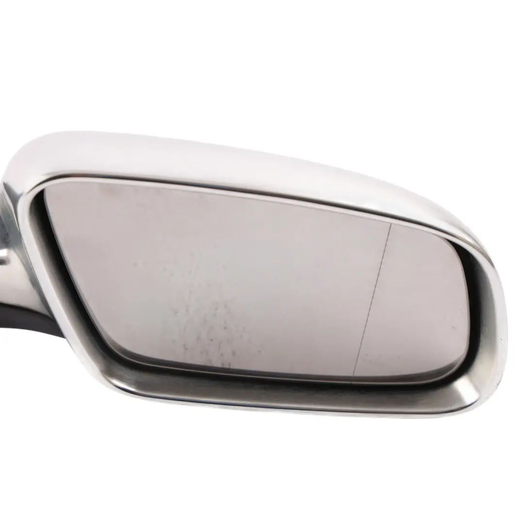Audi S3 8L 3Dr Side View Door Wing Mirror Outside Chrome Right O/S - SKU RHD-8L2858500D-CHR - Part number 8L2858500D