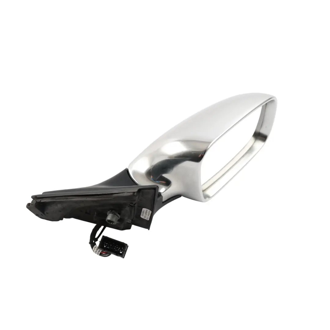 Audi S3 8L 3Dr Side View Door Wing Mirror Outside Chrome Right O/S - SKU RHD-8L2858500D-CHR - Part number 8L2858500D