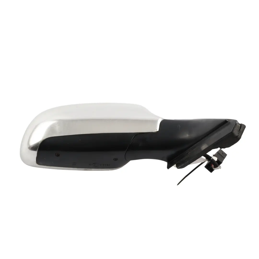 Audi S3 8L 3Dr Side View Door Wing Mirror Outside Chrome Right O/S - SKU RHD-8L2858500D-CHR - Part number 8L2858500D