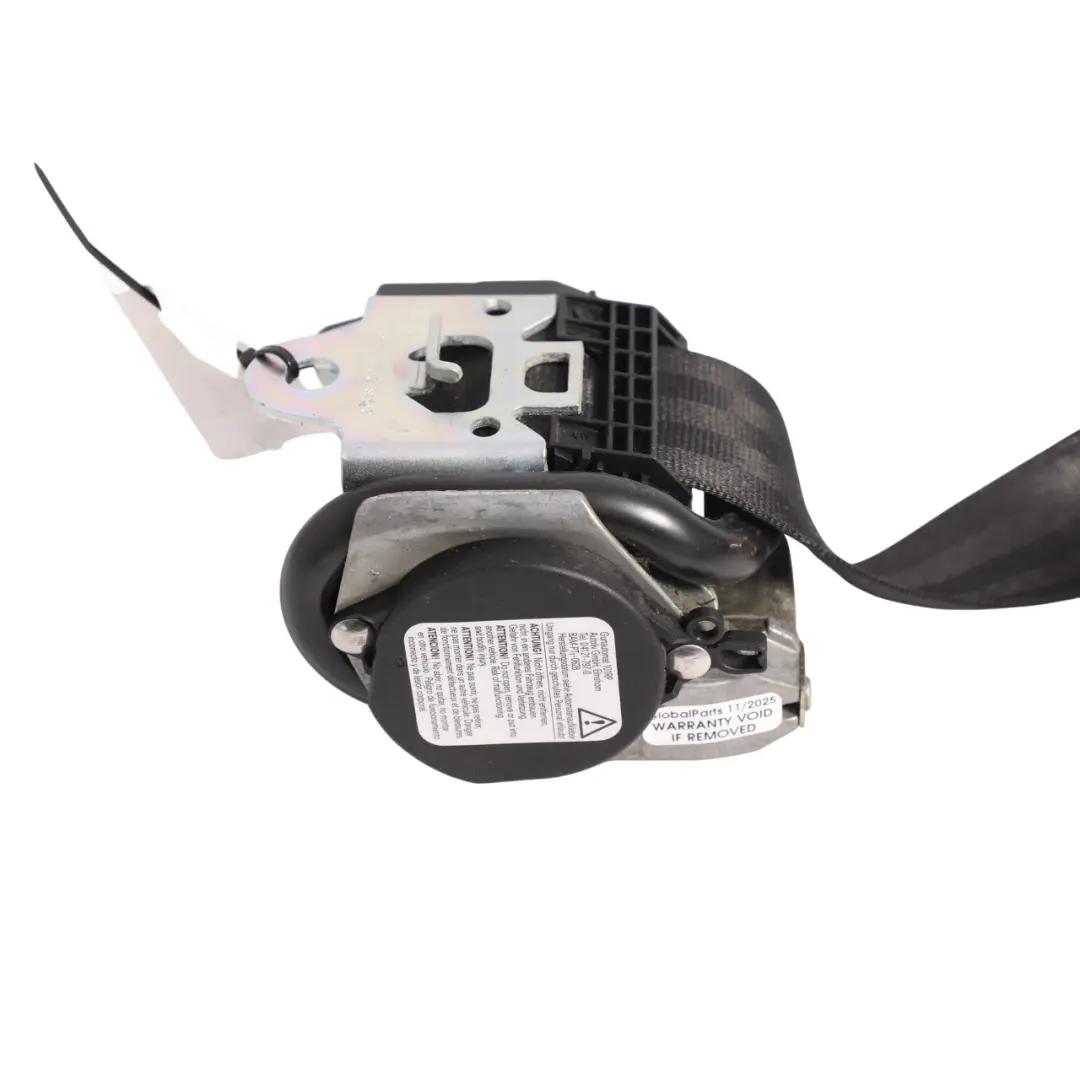 Audi A3 8L 3 Door Seat Belt Black Front Right Driver Side O/S - SKU RHD-8L3857706C - Part number 8L3857706C